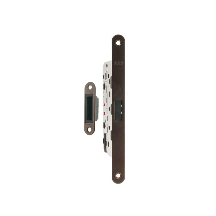 AGB Polaris 2xt Magnetic Bathroom Lock 50mm Backset - Bronze ...